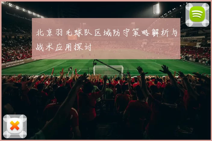 北京羽毛球队区域防守策略解析与战术应用探讨